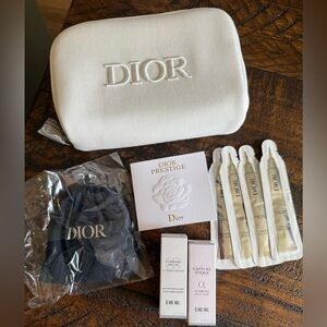 Dior Travel/Beauty Bag with Samples NEW
